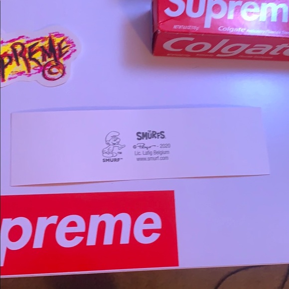 Supreme Smurf Edition Sticker - Picture 2 of 2